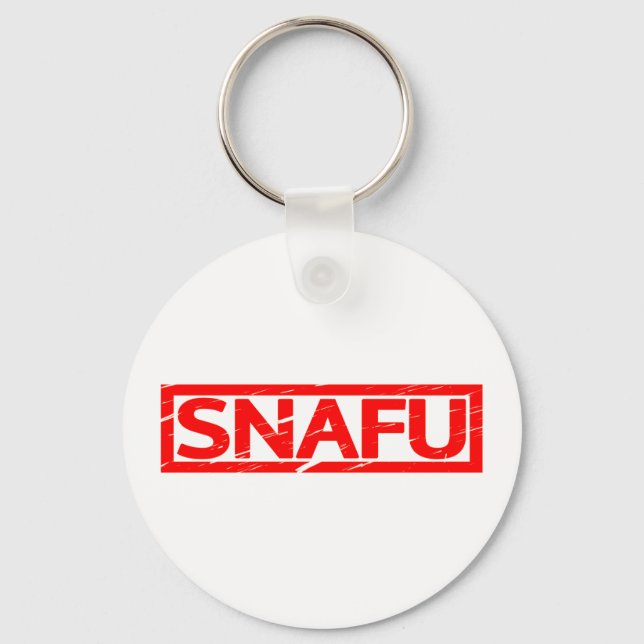 Chaveiro Carimbo Snafu (Frente)
