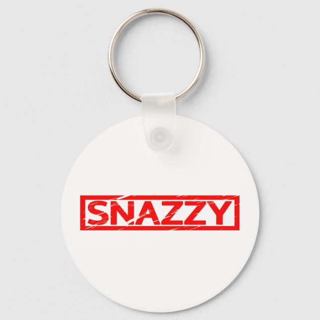 Chaveiro Carimbo Snazzy (Frente)