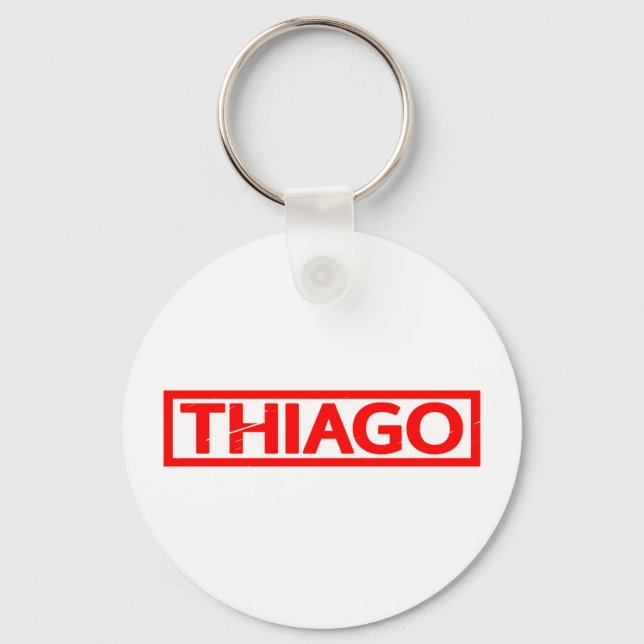 Chaveiro Carimbo Thiago (Frente)