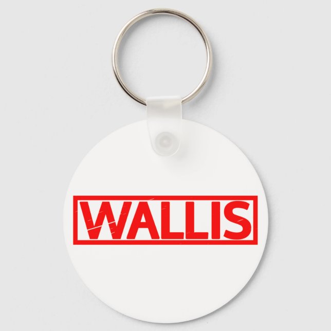 Chaveiro Carimbo Wallis (Frente)