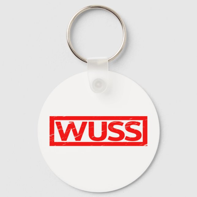 Chaveiro Carimbo Wuss (Frente)