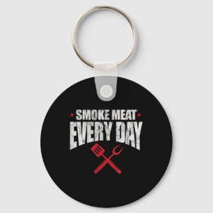 Chaveiro Carne Fumada Todos Os Dias Churrascos Engraçados G