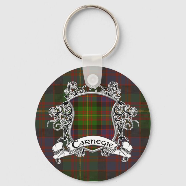 Chaveiro Carnegie Tartan Shield (Frente)