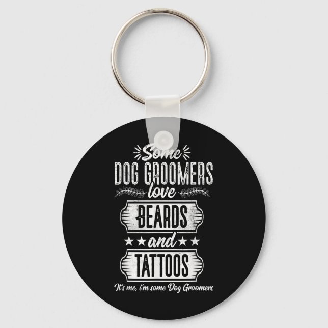 Chaveiro Carnes De Cachorro E Tatuagens De Animais De Compa (Frente)