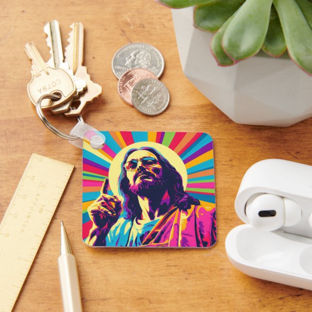 Chaveiro Caro Pop de Arte Legal (Mesa)