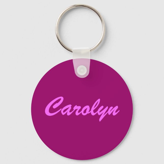 Chaveiro Carolyn, Key Chain (Frente)