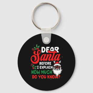 Chaveiro Caros Papais noeis De Natal Eu Posso Explicar Quan