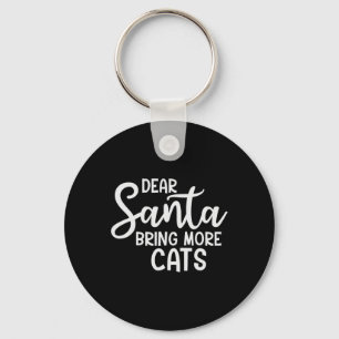 Chaveiro Caros Papais noeis Trazem Mais Gatos Feliz Família