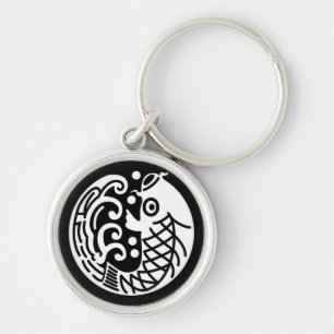 Chaveiro Carpa e onda