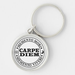 Chaveiro Carpe diem Seize o dia Mmenro mori