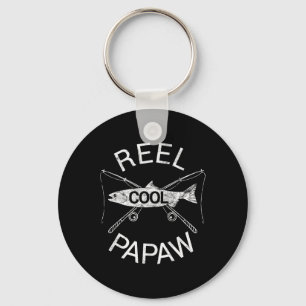 Chaveiro Carretel de Pesca Presente Legal para Papai Dia do