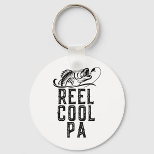 Chaveiro Carretel Pa de pesca legal Pescador Divertido Retr