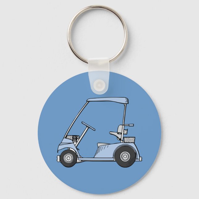 Chaveiro Carrinho de Golfe (Frente)
