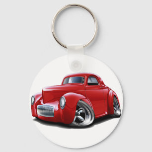 Chaveiro Carro 1941 do vermelho de Willys