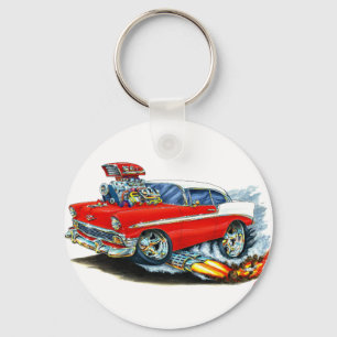 Chaveiro Carro 1956 vermelho de Chevy 150-210