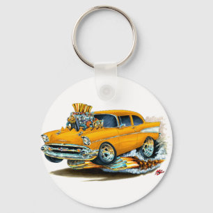 Chaveiro Carro 1957 alaranjado de Chevy 150-210