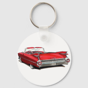 Chaveiro Carro 1959 do vermelho do cadillac