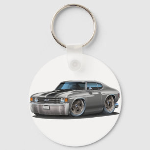 Chaveiro Carro 1971-72 Cinzento-Preto de Chevelle