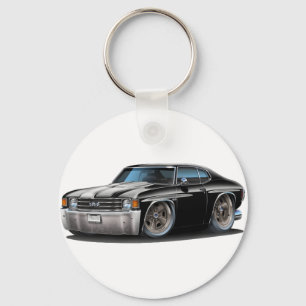 Chaveiro Carro 1971-72 Preto-Branco de Chevelle