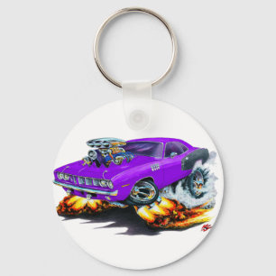 Chaveiro Carro 1971 do roxo de Hemi Cuda
