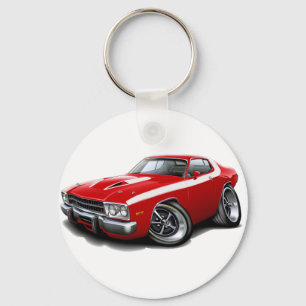 Chaveiro Carro 1973-74 Vermelho-Branco do Roadrunner