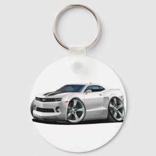 Chaveiro Carro 2010-12 Branco-Preto de Camaro