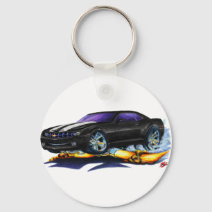 Chaveiro Carro 2010 Preto-Branco de Camaro