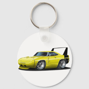 Chaveiro Carro Amarelo Dodge Daytona