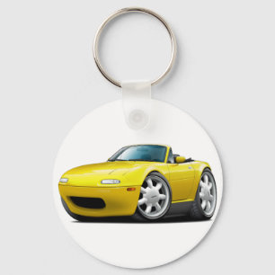 Chaveiro Carro Amarelo Miata 1990-98