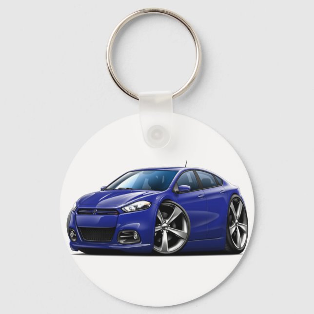Chaveiro Carro Azul Dart Dk (Frente)