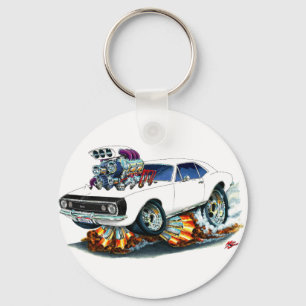 Chaveiro Carro Branco-Preto Camaro SS 1967