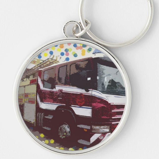 Chaveiro Carro de bombeiros (Frente)