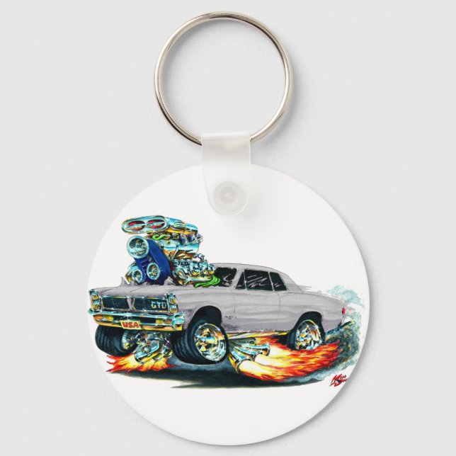 Chaveiro Carro de Cinza GTO 1965 (Frente)