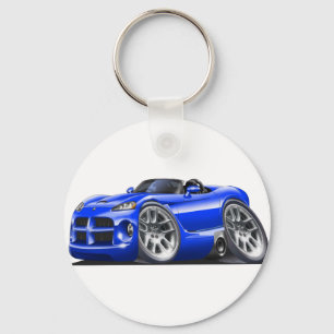 Chaveiro Carro do azul do Roadster da víbora de Dodge