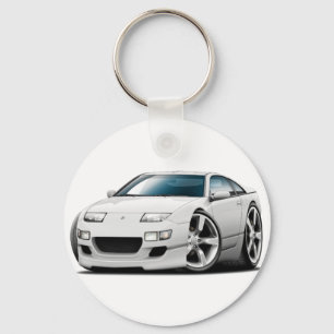 Chaveiro Carro do branco de Nissan 300ZX