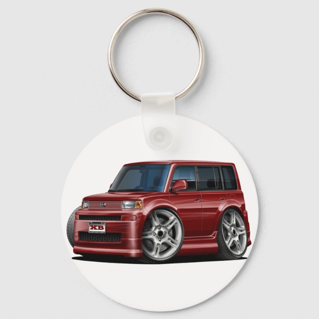 Chaveiro Carro do Scion XB Maroon (Frente)