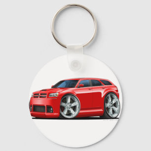 Chaveiro Carro do vermelho do magnum de Dodge
