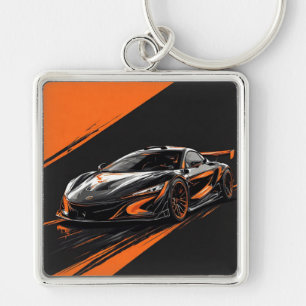 Chaveiro Carro Esportivo Estilizado