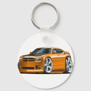 Chaveiro Carro Laranja Da Super Bee Do Charger