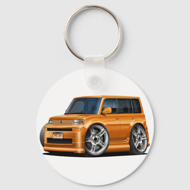Chaveiro Carro Laranja Scion XB (Frente)