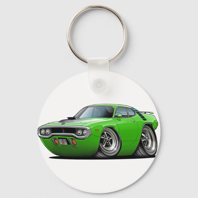 Chaveiro Carro Limão-Preto do Roadrunner 1971-72 (Frente)