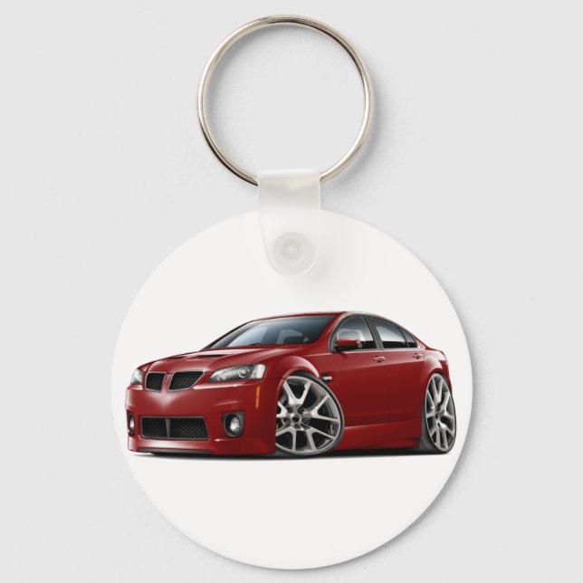 Chaveiro Carro Maroon Pontiac G8 GXP (Frente)