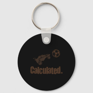 Chaveiro Carro RC de Futebol de Foguete Retro Vintage Calcu