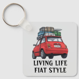 Chaveiro Carro Red Fiat