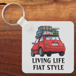 Chaveiro Carro Red Fiat