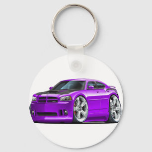Chaveiro Carro super do roxo da abelha do carregador de