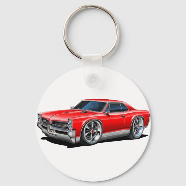 Chaveiro Carro Vermelho GTO 1966/67 (Frente)