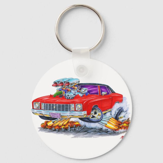 Chaveiro Carro Vermelho Monte Carlo, 1972 (Frente)