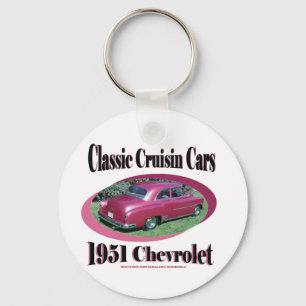 Chaveiro Carros clássicos de Cruisin Chevrolet 1951