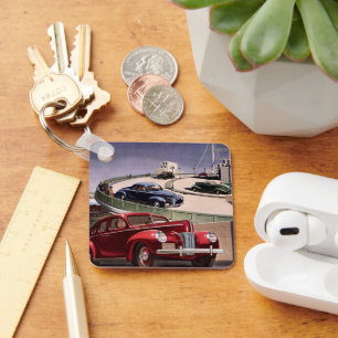 Chaveiro Carros vintage, Trilha Classic Sedans na Freeway